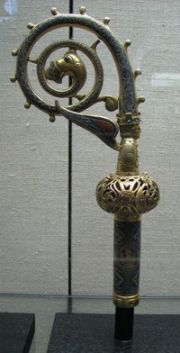 Western crosier of Archbishop Heinrich of Finstingen, 1260–1286