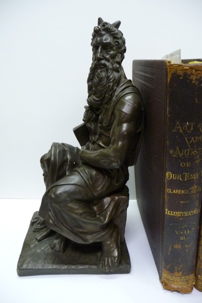 Moses with horns 