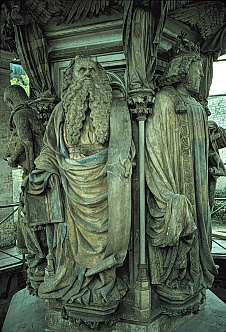 Moses with horns 
