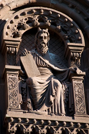 Moses with horns 