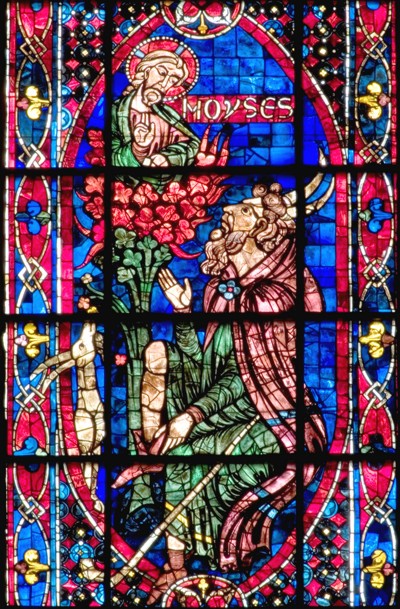 Moses with horns 