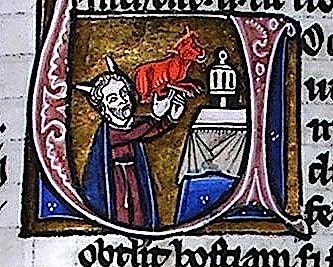 Moses with horns 