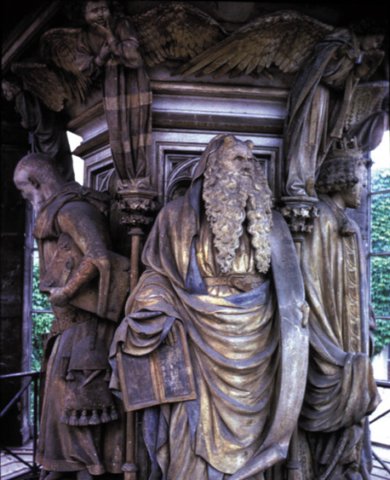 Moses with horns 