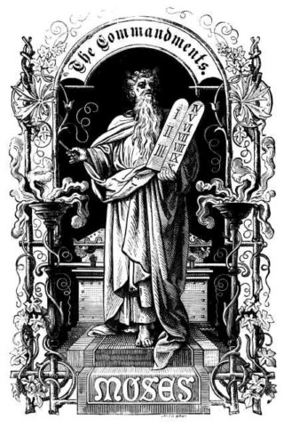 Moses with horns 