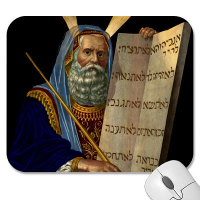 Moses with horns 