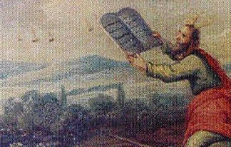 Moses with horns 