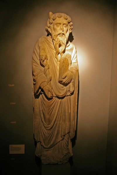 Moses with horns 