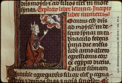 Moses with horns 