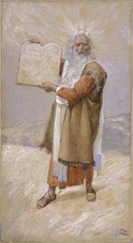 Moses with horns 