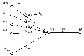 artificial neuron model
